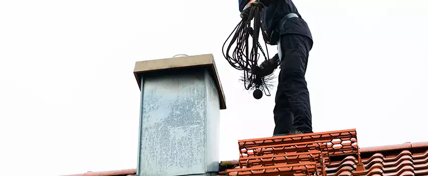 Chimney Brush Cleaning in Plainview, New York