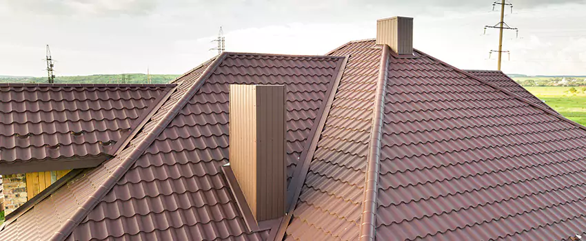 Residential Chimney Flashing Restoration in Plainview, NY