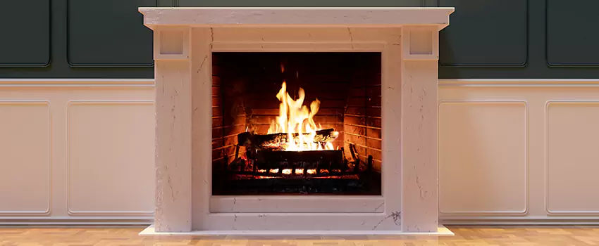 Decorative Electric Fireplace Installation in Plainview, New York