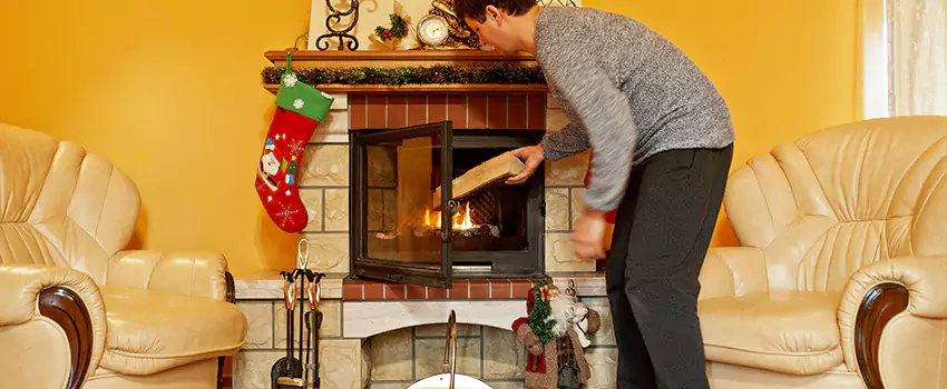 Gas to Wood-Burning Fireplace Conversion Services in Plainview, New York