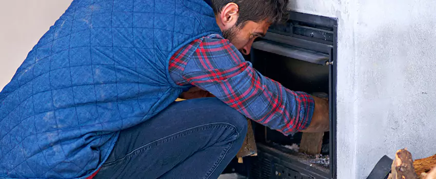 Gas Fireplace Inspection in Plainview, New York