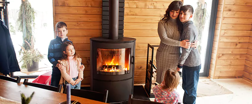 Morso Cast Iron Fireplace Insert Installation in Plainview, New York