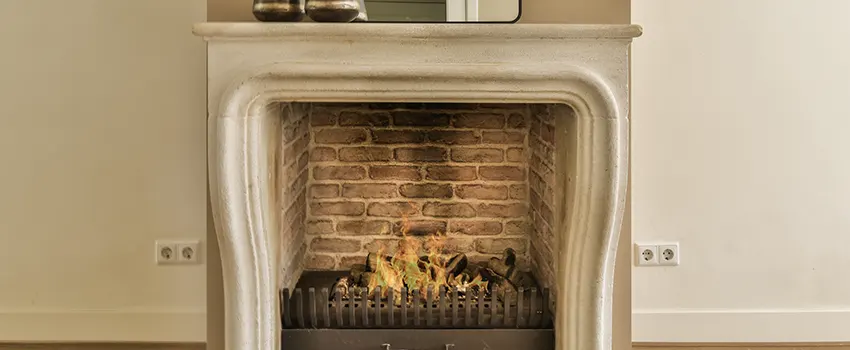 Vintage-style Fireplace Redesign in Plainview, New York