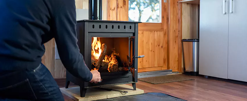 Open Hearth Wood Fireplace Installation in Plainview, NY