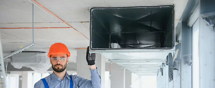 Clogged Air Duct Cleaning and Sanitizing in Plainview, NY