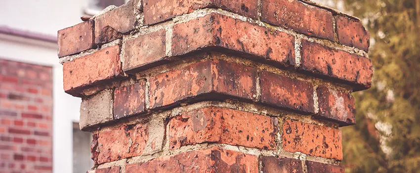 Cracked Chimney Bricks Repair Cost in Plainview, New York