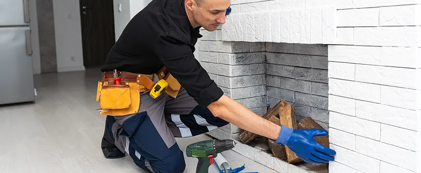 Fireplace Damaged Damper Frame Repair Services in Plainview, New York