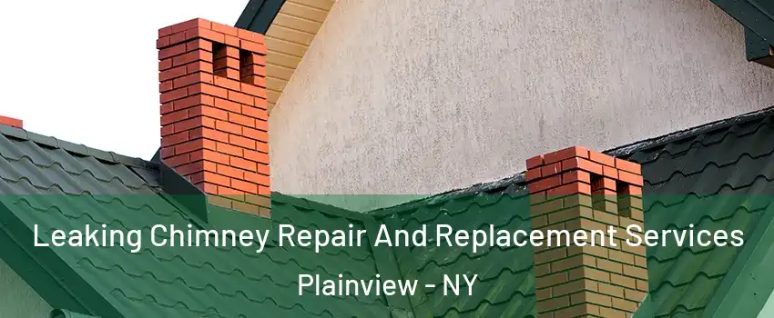  Leaking Chimney Repair And Replacement Services Plainview - NY